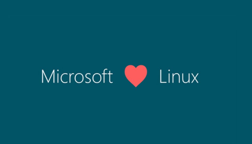 microsoft love linux